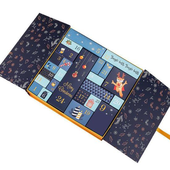 Yousheng Empty Advent Calendar 2024 Fillable DIY Christmas Countdown Box 24 Days Countdown Boxes Advent Calendar Gift for Friends Family