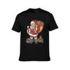 Jolly Old Santa Claus TShirt Big and Tall Crew Neck Tee