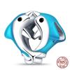 Original Owl Beads 100% 925 Silver Lucky Cat Elephant Charms Fit Original 925 Bracelet DIY Jewelry Making Women's Gift