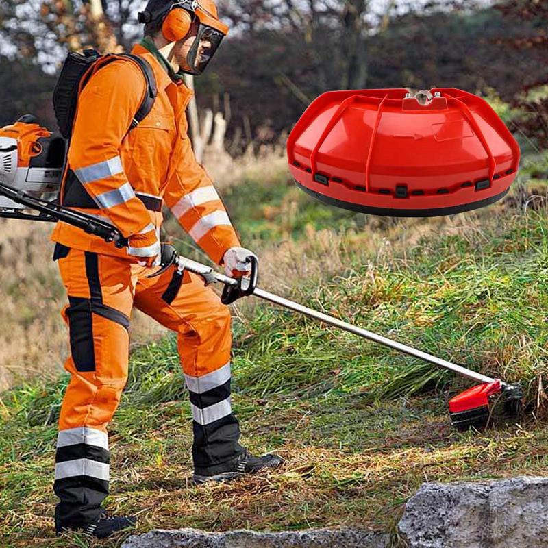 Универсальный пластиковый сменный качественный кожух для защиты триммера, мотокосы, кустореза, садовые запчасти