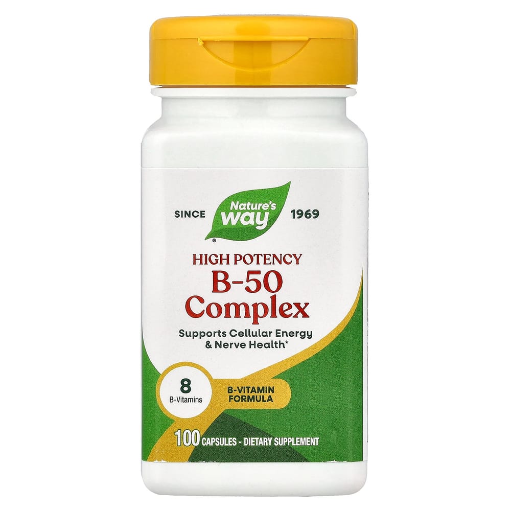 Nature's Way B-50 Complex Capsules 100 Count