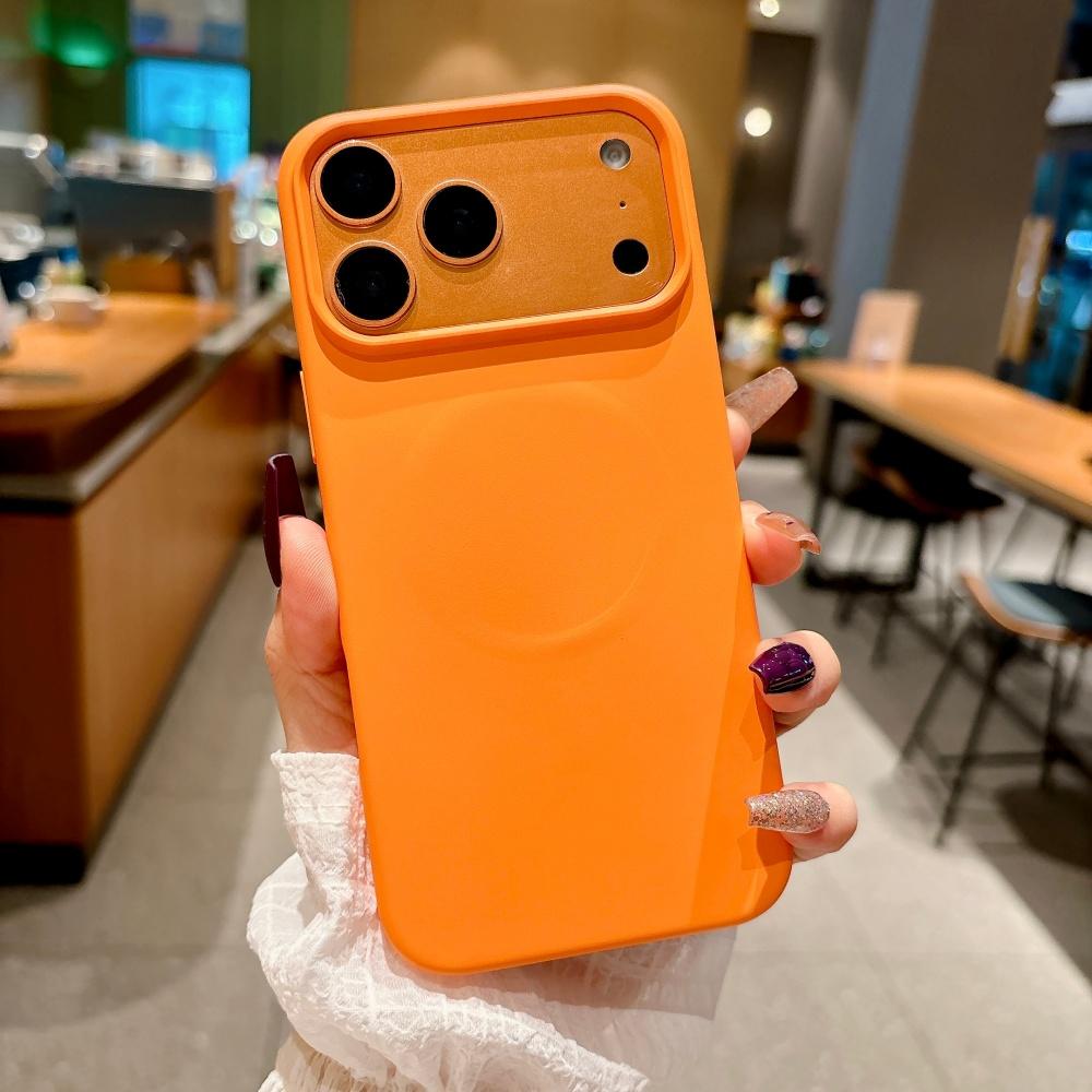 for Magsafe Soft Liquid Silicone Case for iPhone 17 16 15 Pro Max 14 Plus 12 13 Air Magnetic Candy Solid Color Shockproof Cover