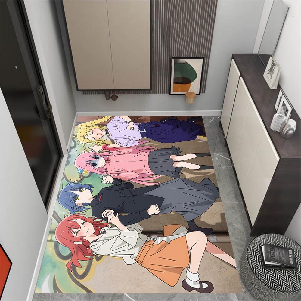 Rock Star Night Carpet Design for Bedrooms Dormitory Playrooms Living Rooms Antislip Carpet Anime Office Decor Gift for Festivals