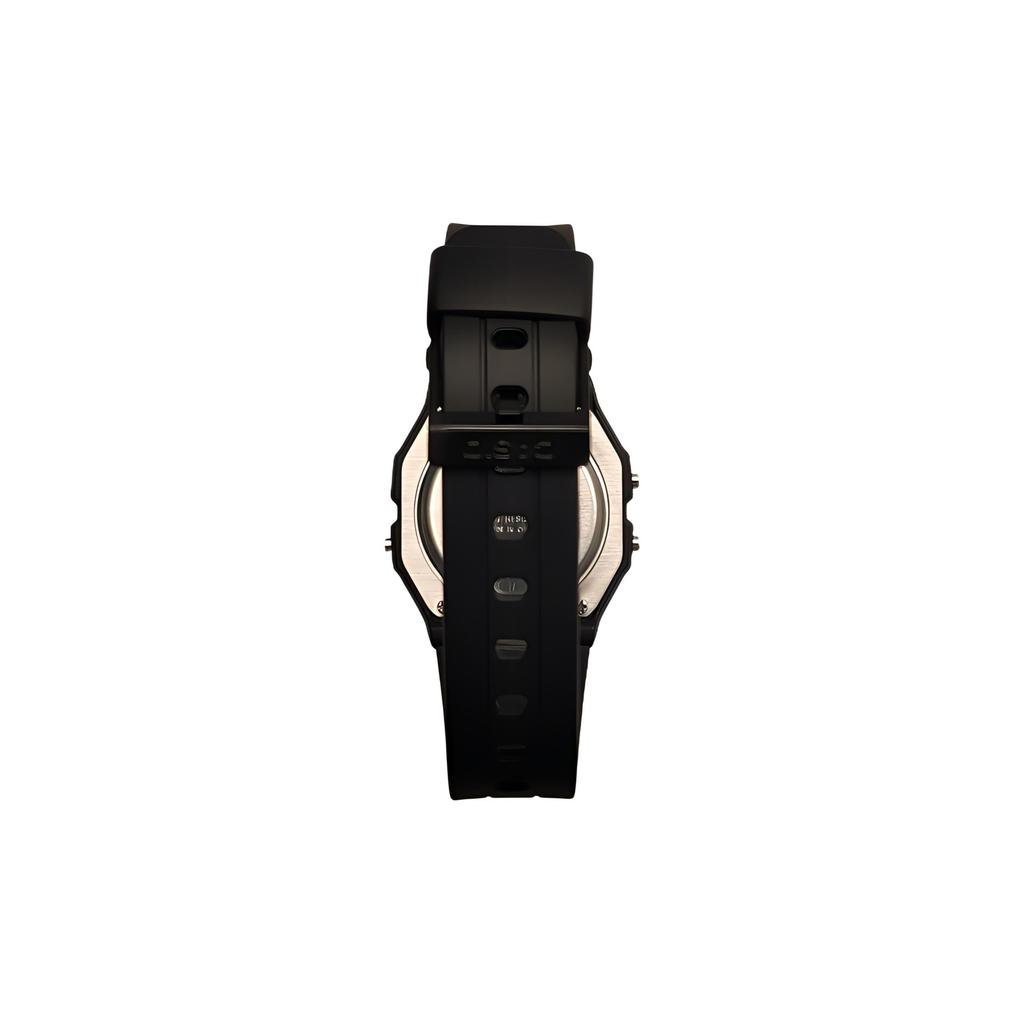 Casio Часы из Коллекции на Кварцевом Механизме с Резиновым Ремешком Мужские Часы Черный Циферблат F-91W-1(Watch5--Полночь)