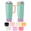 Silicone Boot for Owala FreeSip Twist Flip Bottles Protective Bottom Sleeve Anti-Slip BPA-Free Silicone Bottle Cap