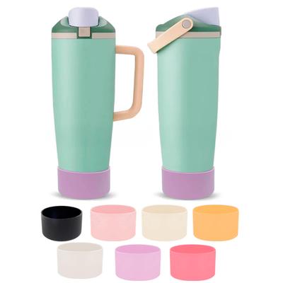 Силиконовый чехол для бутылок Owala FreeSip Twist Flip, защитный нижний чехол, противоскользящая силиконовая крышка для бутылки без содержания бисфенола А