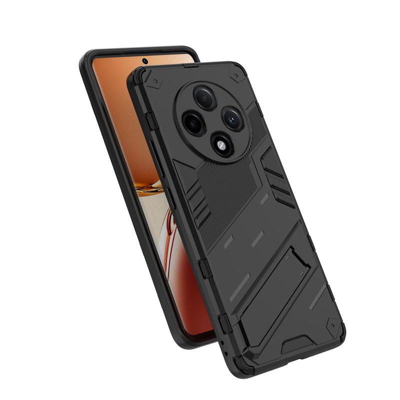 Для OPPO A3 Pro Чехол OPPO A3 Pro Чехол Роскошный Бронированный ПК Бампер Ударопрочный ТПУ Силиконовый Защитный Чехол для Телефона OPPO A3 Pro