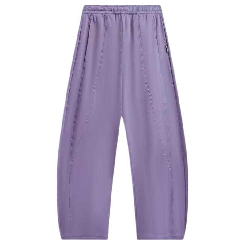 Li-Ning Женские прямые свободные спортивные штаны AKLW096 с водоотталкивающим покрытием CF для улицы