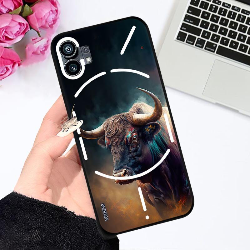 Чехол для Nothing Phone 1 Чехол для телефона One Two Ударопрочный ТПУ Силиконовый Чехол для телефона Для Nothing Phone2 5G Чехол Телефон 2 2a Бампер Fundas