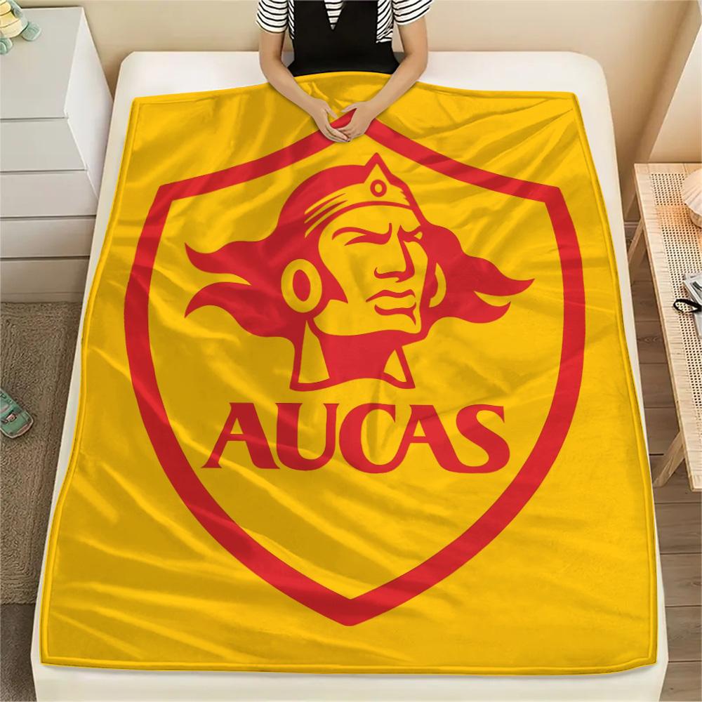 Ocas Sports Club  Print Flannel Blanket, High quality Comfortable for All Seasons, Home Decor, Warmth and Comfort