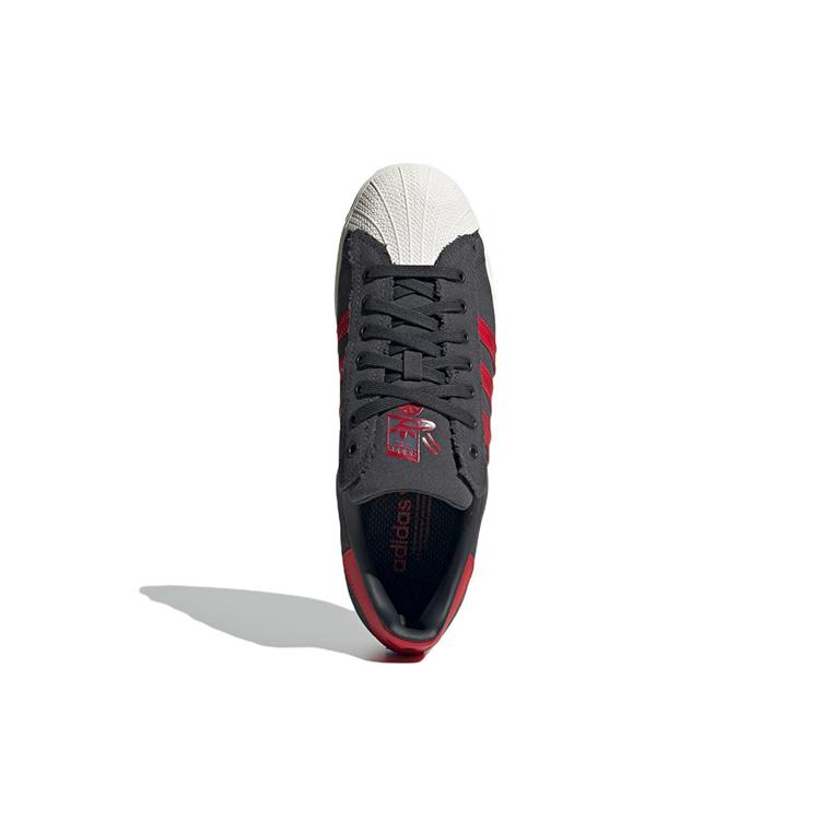adidas Кроссовки Originals Superstar 'Черный Красный Белый' HR0462