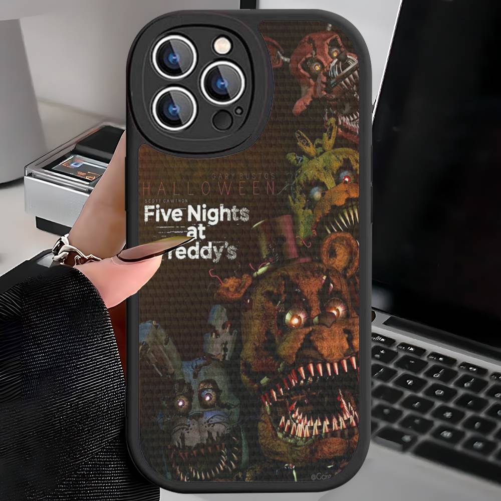 Кожаный чехол для телефона F-FNAF Five-nights-At-Freddys для iPhone 15 14 13 Pro Max 12 11 16 Plus Чехол для телефона
