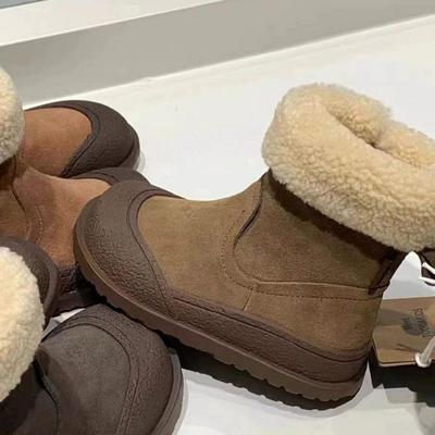 Зимние новые детские зимние сапоги, теплые сапоги для мальчиков