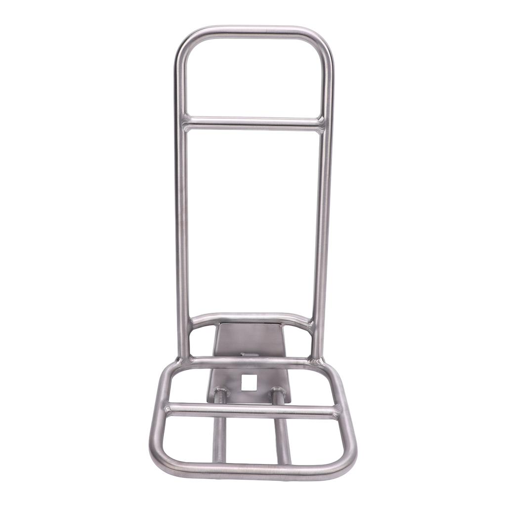 Bike Front Fork Shelf Ti Alloy Portable Strong Load Bearing Folding Bike Front Luggage Carriers Rack for Shopping Riding