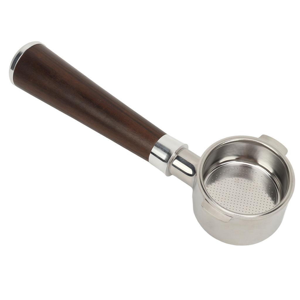 51 мм бездонный портафильтр с 2 ушными насадками для кофеварки Delonghi из нержавеющей стали бездонный