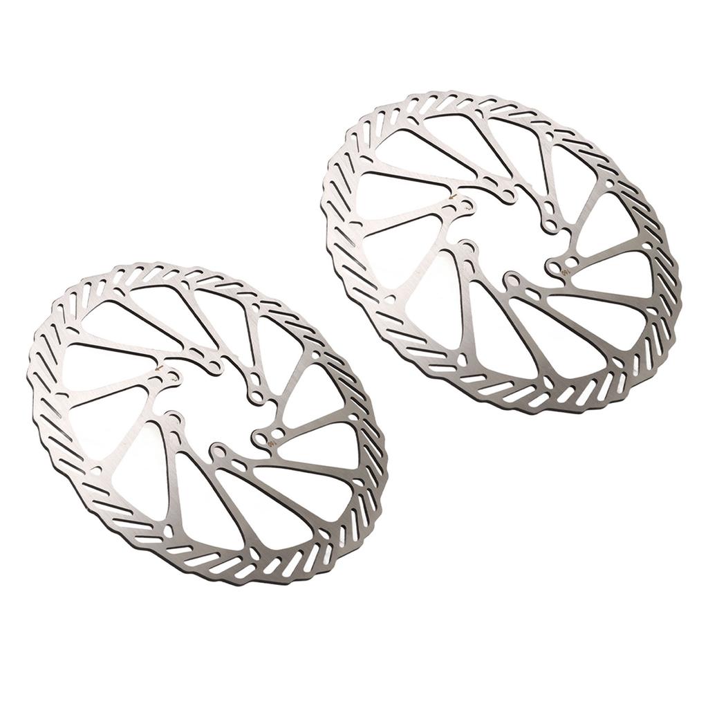 2 шт. роторы дискового тормоза для велосипеда легкие, быстро рассеивающие тепло, стальные, высокой твердости, для горного велосипеда