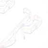 Clear Hidden Retainer Holder Clip 2.5inch Hidden Window Blind Clips  For Window Blind Valance
