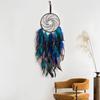 Indian Feather Wind Chime Hanging Ornament Dream Chaser Handmade Dream Catcher Room Bedroom Pendant Creative Crafts