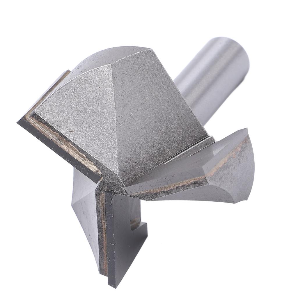 Фреза для нижней фрезы с 3 канавками, твердосплавный инструмент для обработки пазов, деревообрабатывающая фреза для плоского триммера