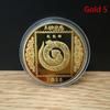 2025  Year Of The Snake Commemorative Coins Chinese Zodiac Medals 3D Relief Coins Collectibles  Year Coins