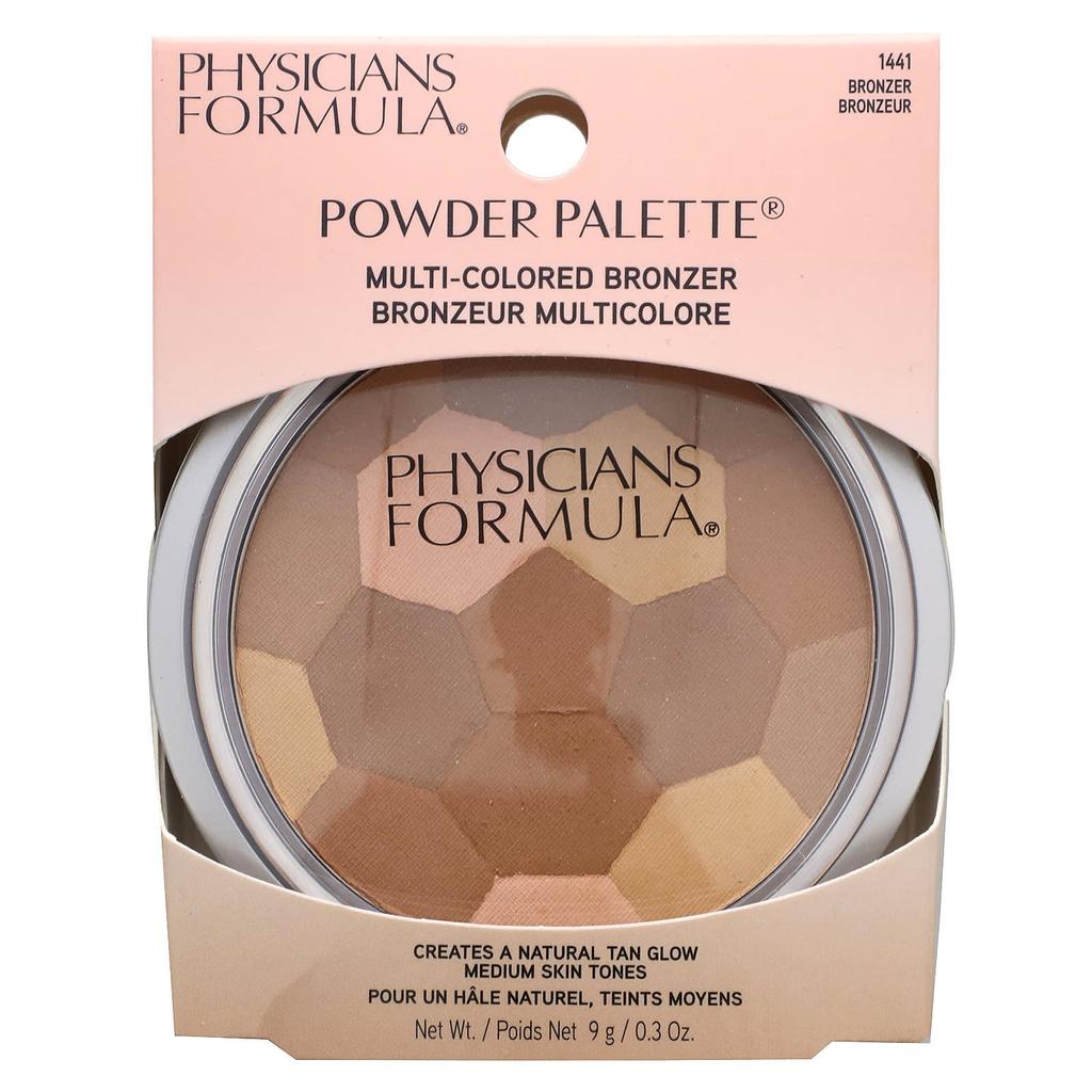 Physicians Formula Палитра пудры, многоцветный бронзер, 1441 бронзер, 0,3 унции (9 г)