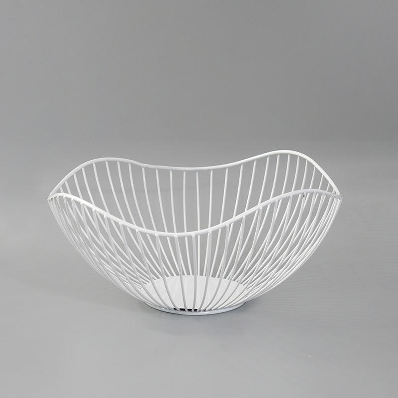 1 шт., сливная корзина в скандинавском стиле, лоток для хранения, органайзер, ваза для фруктов, держатель для десерта, металлический