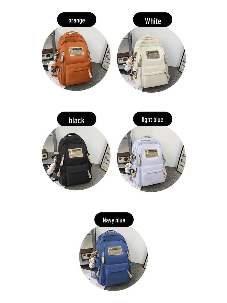 Versatile, Large-capacity Backpack for Boys, Girls, and Students At All School Levels; Lightweight and Ideal for Carrying Computers and Books.