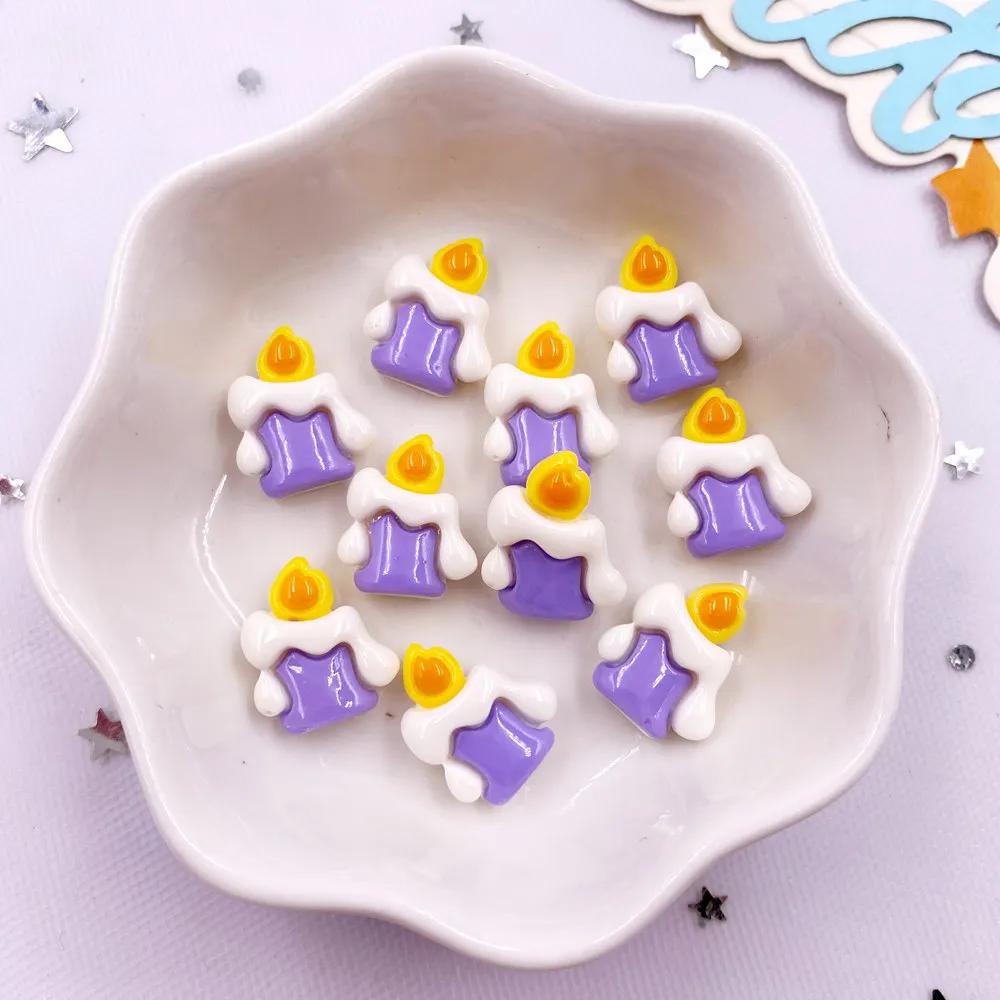 10 шт. смоляные разноцветные тыквенные черепа, дьявольские глаза, привидения, шоколадные человечки, мини-фигурки для дизайна ногтей, плоские камни для самостоятельного изготовления на Хэллоуин