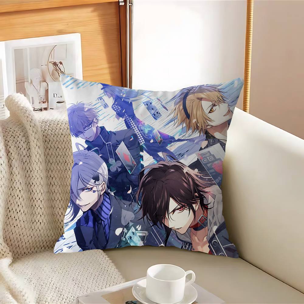 Anime A-AM-NESIA Cushion Cover Car Throw Pillow Case For Sofa Car Christmas Gift 40x40cm 45x45cm