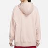 Nike Женский пуловер с капюшоном и вышитым логотипом, топы Оксфорд-розовый DM6202-601