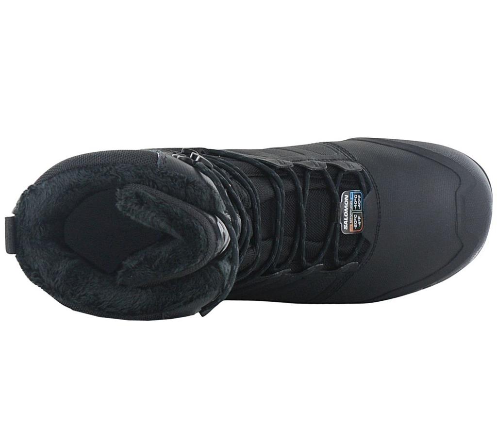 SALOMON Toundra Pro CS WP Climasalomon Водонепроницаемые мужские зимние ботинки Премиум-сапоги с утеплителем черные 404727 ОРИГИНАЛ
