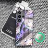 Чехол для телефона Honkai Star Rail Herta для Samsung S26 Ultra S25 Edge S23 S22 S21 S20 Ultra Plus S24 Fe A25 Магнитная стеклянная крышка