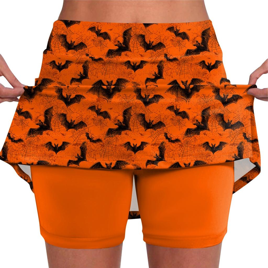 Эластичные брюки-кюлоты для йоги для женщин, спортивные шорты с принтом, легкие узкие бегуны с высокой талией