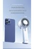 Portable Handheld Leafless Mini Fan with High-Speed Cooling Ice Pack