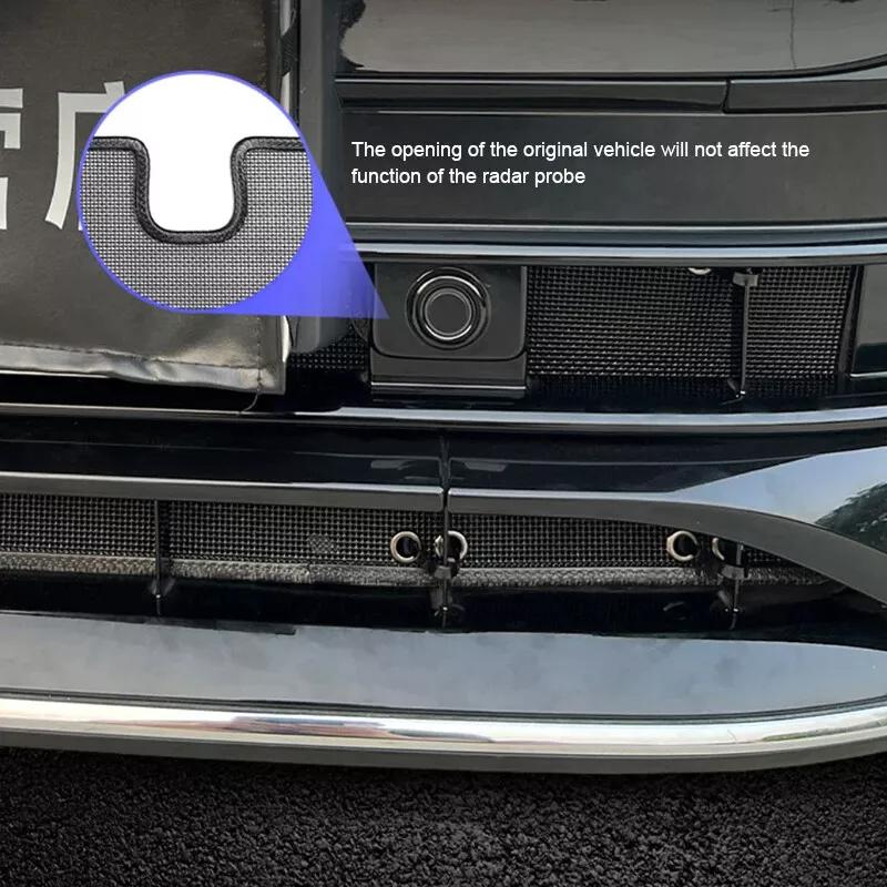 Stainless Steel Car Insect Screening Mesh Front Grille Insert Net Styling For Ford Ranger Wildtrak XTL 2023 2024 Auto Accessorie