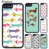 Krajews Такса Собака-сосиска Мягкий чехол для телефона Для iPhone 17 Air 16 16e 15 14 11 12 13 Pro MAX Plus чехол-оболочка coque