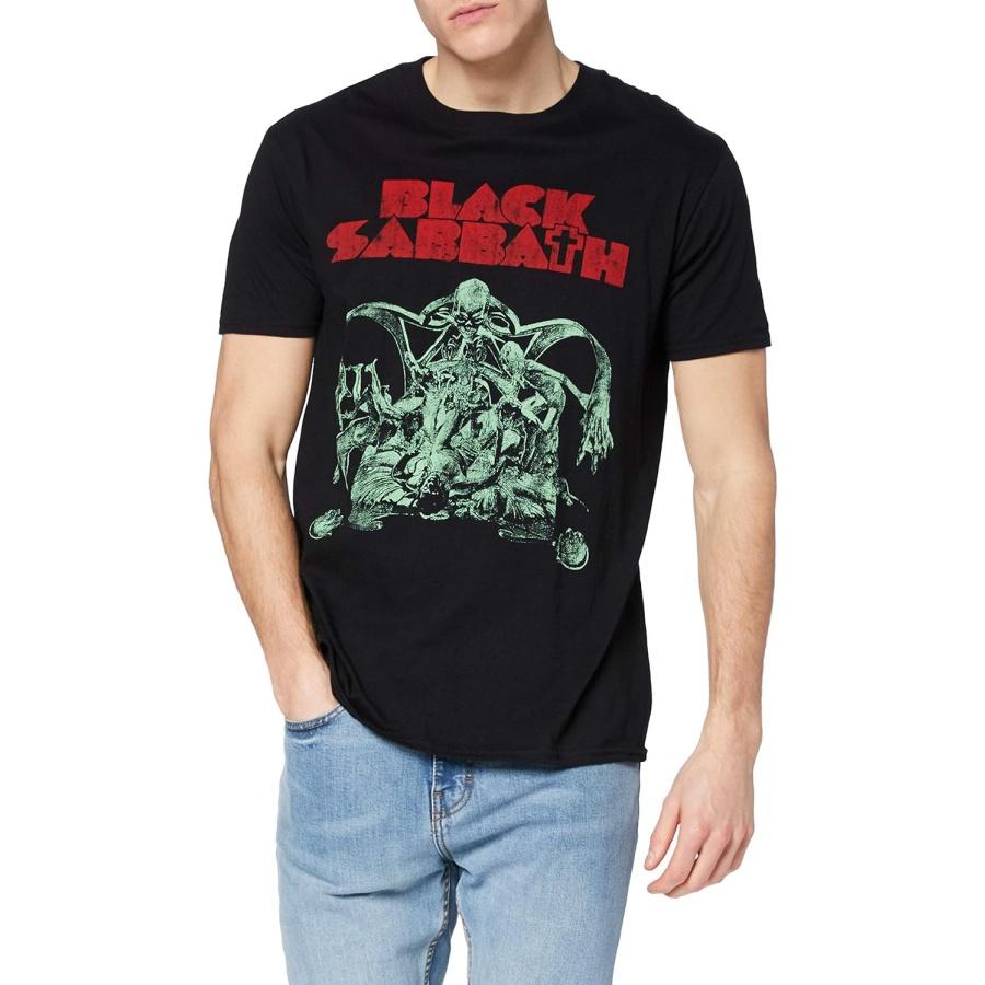 Black Sabbath - Мужская футболка Black Sabbath_ Вырез Саббат (XX-Large) - Черный - XXXL