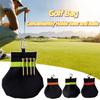 Spacious Golf Ball Pouch Metal Clip Golf Accessories Golf Ball Tee Holder  Golf Tournament