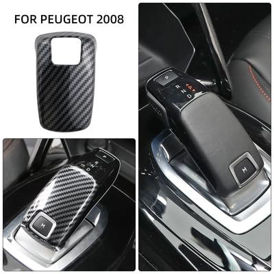 Защитная накладка на рычаг переключения передач AT для Peugeot 2008 E2008 2020-2025 208 2020-2025 E208 2020-2025 Автомобильные наклейки Аксессуары