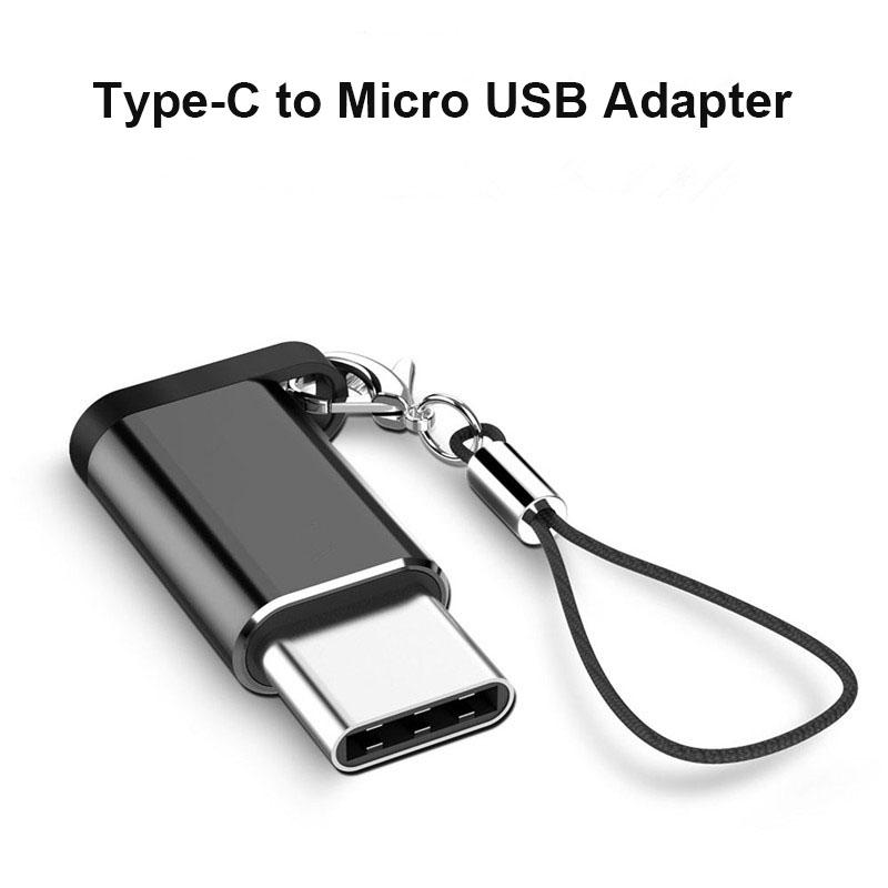 Кабель-переходник USB Type C на Micro USB, адаптер USB C OTG для Android смартфонов Samsung Xiaomi Huawei
