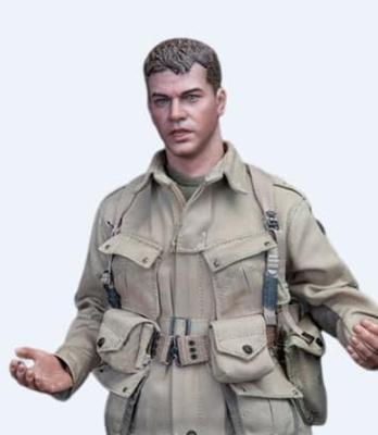 Facepoolfigure FP006 Фильм Аниме Игра Военный Военный Солдат Воздушно-десантные войска Фигурка Спасти рядового Райана 1/6