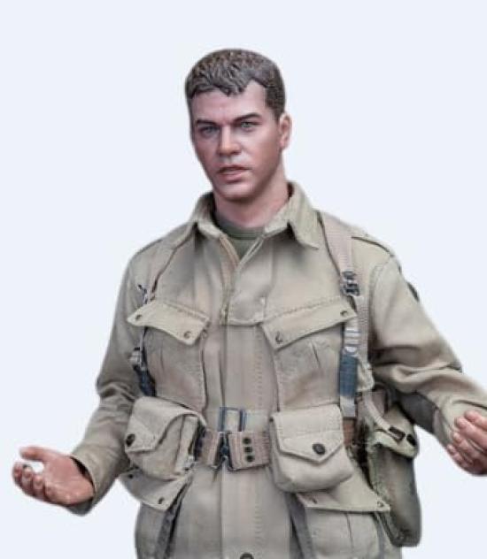 Facepoolfigure FP006 Фильм Аниме Игра Военный Военный Солдат Воздушно-десантные войска Фигурка Спасти рядового Райана 1/6