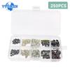 250PCS Tactile Push Button Switch Kit Car Keys Button Touch Microswitch 3x6 3x4 4x4 6x6 10 Types Small Switches