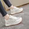 Летние кроссовки на толстой подошве 2025, универсальные, сетчатые, в стиле «папиных кроссовок», женские, легкие, дышащие и тонкие, спортивные, модные, повседневные женские туфли