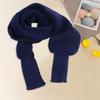 Women Knitted Scarf with Sleeve Fall Winter Warm Shawl Wrap Cardigan Solid Color