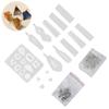 Handicraft Jewelry DIY Silicone Mold Earring Pendant Making Mold Eye Screw Accessory Set