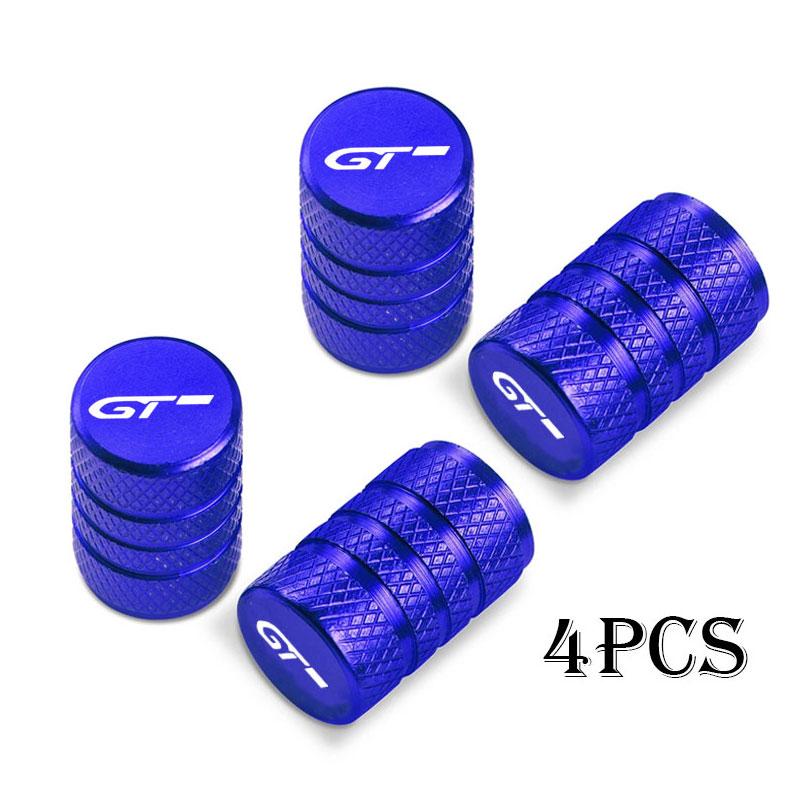 Car Wheel Tire Valve Caps Tyre Stem Covers Airdust Waterproof For q Peugeot GT GTLine RCZ 308 508 3008 5008 Accessories
