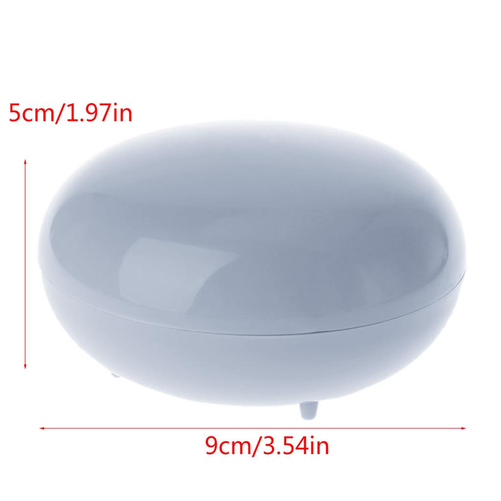 Round Seal Waterproof Soap Protectors Saver Dish Portable Soap Container Box Home Bathroom Shower Outdoor Camping Supply