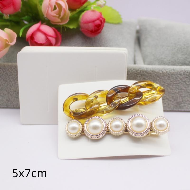 50 шт. белая/крафт-бумага, серия разных размеров открыток, сережек, ожерелий, открыток для украшений