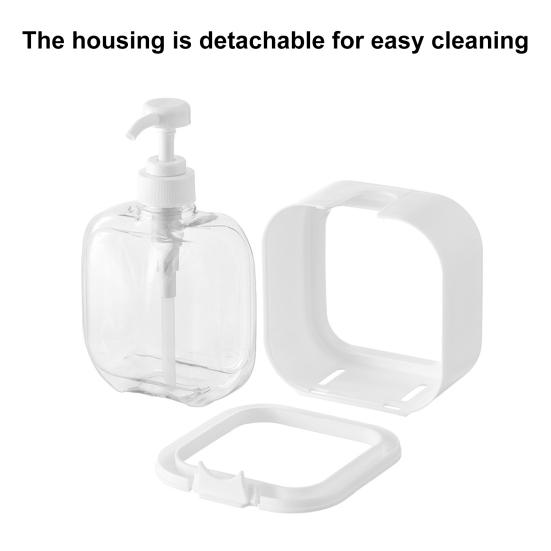 Прочный дозатор мыла, нескользящий пластик, многоразового использования